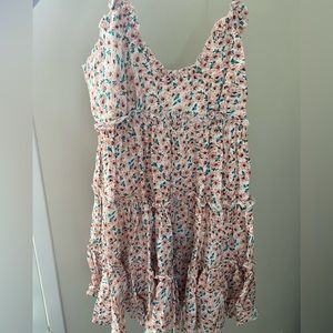 Worn once floral dainty dress size small